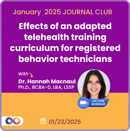 Effects of an adapted telehealth training curriculum for Registered Behavior Technicians